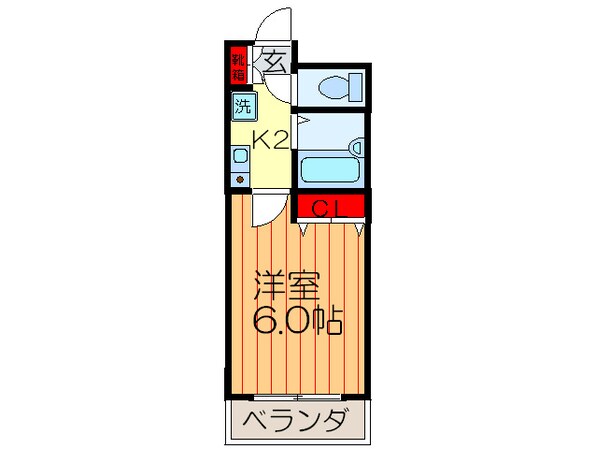 大門ガーデンビルの物件間取画像